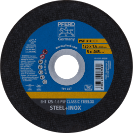 PFERD Trennscheiben EHT 125-1,6 PSF CLASSIC STEELOX Produktbild