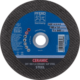 PFERD Trennscheiben EHT 180-1,6 CERAMIC SGP STEEL Produktbild
