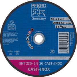 Trennscheiben SG CAST+INOX ★★★☆
