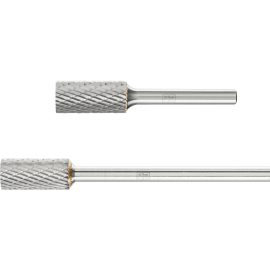 Hartmetallfrässtifte für universellen Einsatz, Zahnung 3 PLUS, Zylinderform ZYA ohne Stirnverzahnung