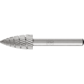 HSS-Frässtifte, Zahnung ALU, Spitzbogenform K