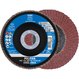 PFERD POLIFAN-Fächerscheiben PFC 115 A 80 PSF STEELOX Produktbild
