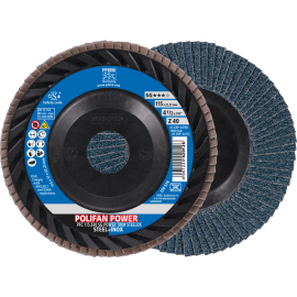 PFERD POLIFAN-Fächerscheiben PFC 115 Z 40 SG POWER TRIM STEELOX Produktbild