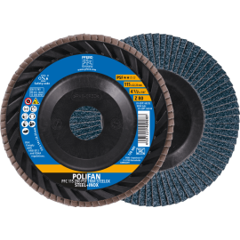 PFERD POLIFAN-Fächerscheiben PFC 115 Z 80 PSF TRIM STEELOX Produktbild