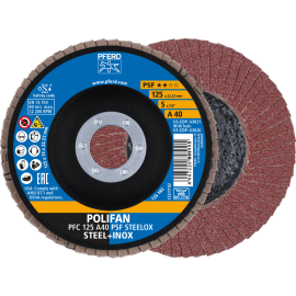 POLIFAN-Fächerscheiben Korund A PSF STEELOX ★★☆☆