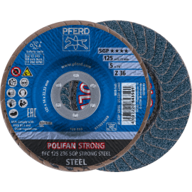 POLIFAN-Fächerscheiben Zirkonkorund Z SGP STRONG STEEL ★★★★