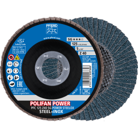 POLIFAN-Fächerscheiben Zirkonkorund Z SG POWER STEELOX ★★★☆