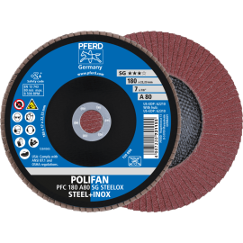 PFERD POLIFAN-Fächerscheiben PFC 180 A 80 SG STEELOX Produktbild