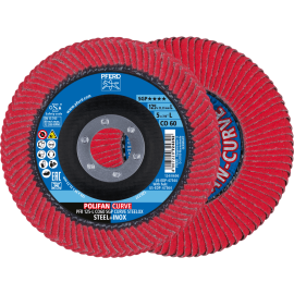 POLIFAN-Fächerscheiben Keramikkorn CO SGP CURVE STEELOX ★★★★
