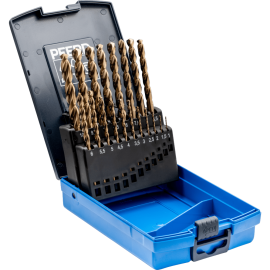 PFERD Bohr- und Senkwerkzeuge SET SPB DIN 338 HSSE N 1-10 INOX 19 Produktbild