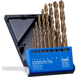 PFERD Bohr- und Senkwerkzeuge SET 10tl.DIN338 HSSE N 1-10 INOX Produktbild