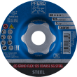 PFERD CC-GRIND (inkl. SOLID, FLEX, STRONG) CC-GRIND FLEX 125 SG STEEL COARSE Produktbild img2 S