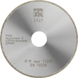 PFERD Dia.- und CBN-Trennwerkzeuge Galvanik D1A1R 115-2-22,23 D 427 GAD Produktbild