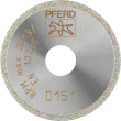 PFERD Dia.- und CBN-Trennwerkzeuge Galvanik D1A1R 40-1-10 D 151 GAD Produktbild