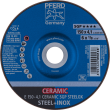 PFERD Schruppscheiben E 150-4,1 CERAMIC SGP STEELOX Produktbild img1 S