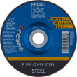 PFERD Schruppscheiben E 150-7 PSF STEEL Produktbild img1 S