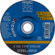 PFERD Schruppscheiben E 150-7 PSF STEELOX Produktbild