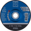 PFERD Schruppscheiben E 150-7 SG STEEL Produktbild img1 S
