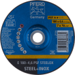 PFERD Schruppscheiben E 180-4,6 PSF STEELOX Produktbild img1 S
