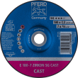 PFERD Schruppscheiben E 180-7 ZIRKON SG CAST Produktbild