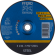 PFERD Schruppscheiben E 230-7 PSF STEEL Produktbild img1 S