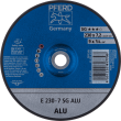 PFERD Schruppscheiben E 230-7 SG ALU Produktbild