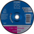 PFERD Schruppscheiben E 230-7 SG CAST+ALU Produktbild