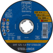 PFERD Trennscheiben EHT 125-1,0 PSF STEELOX/X-LOCK (10) Produktbild