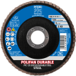 PFERD POLIFAN-Fächerscheiben PFC 125 Z40 SG DURABLE STEEL Produktbild img2 S