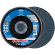 PFERD POLIFAN-Fächerscheiben PFF 125 Z50 SG POWER STEELOX Produktbild