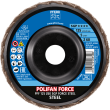 PFERD POLIFAN-Fächerscheiben PFF 125 Z60 SGP FORCE STEEL Produktbild img2 S
