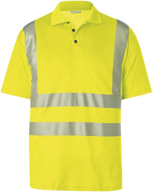 Polo-Shirt, warngelb, Gr.XL REFLECTIQ Produktbild img1 L