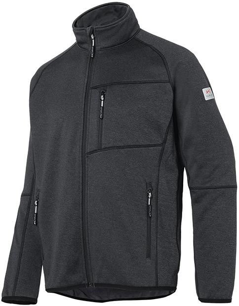 Sweat-Fleece-Jacke, dunkelgrau, Gr.XXL WEATHER Produktbild img1 L