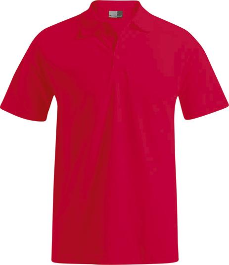 Men`s Polo EXCD fire red, Gr.4XL Produktbild img1 L