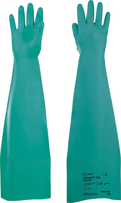 Handschuh Camatril 733, 600 mm, Gr.10, grün Honeywell Produktbild img1 L