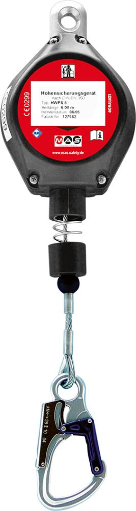 Höhensicherungsgerät Stahlseil, 3 Meter Produktbild img1 L