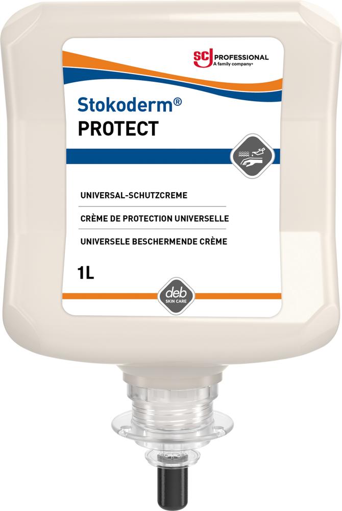 STOKODERM Protect Hautschutzcreme 1l Kartusche Produktbild img1 L