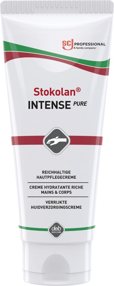 STOKOLAN Intense PURE Hautpflegecreme für sehr trockene und strapazierte Haut 100ml Tube Produktbild img1 L