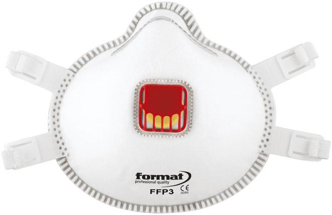 Atemschutzkonturmaske, m.Ventil, FFP3, FORMAT Produktbild img1 L