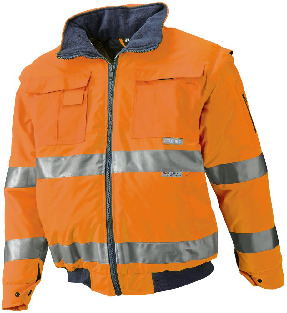 Warnpilotenjacke, Gr.XL, orange PLANAM Produktbild img1 L
