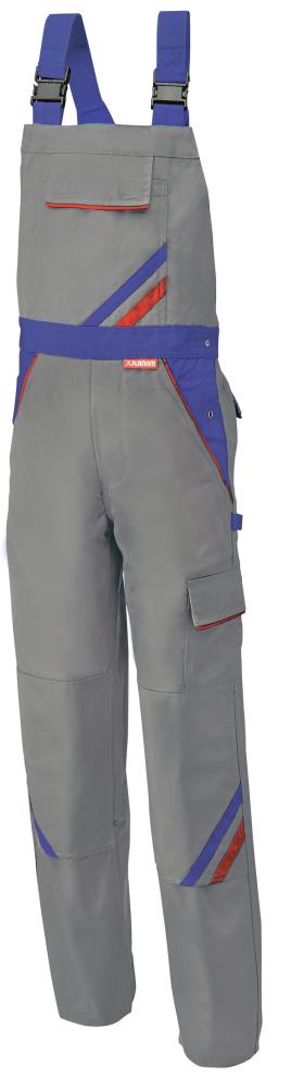 Latzhose Highline, Gr.68, zink/kornblau Produktbild img1 L