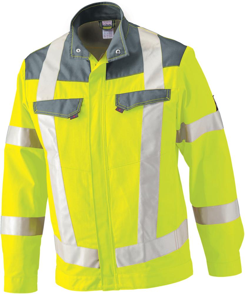Arbeitsjacke 2012 845, Gr.44/46, warngelb/dunkelgrau Produktbild img1 L
