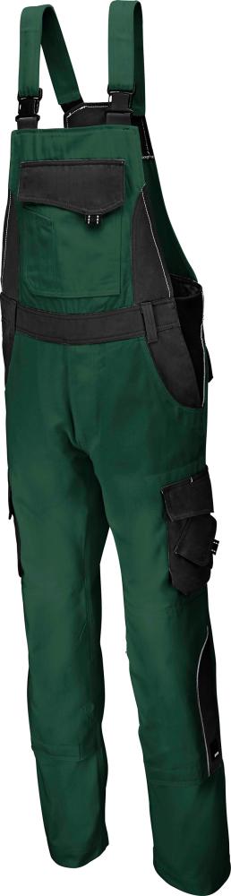 FHB Latzhose ECKHARD 130630 grün/schwarz Gr. 62 Produktbild img1 L