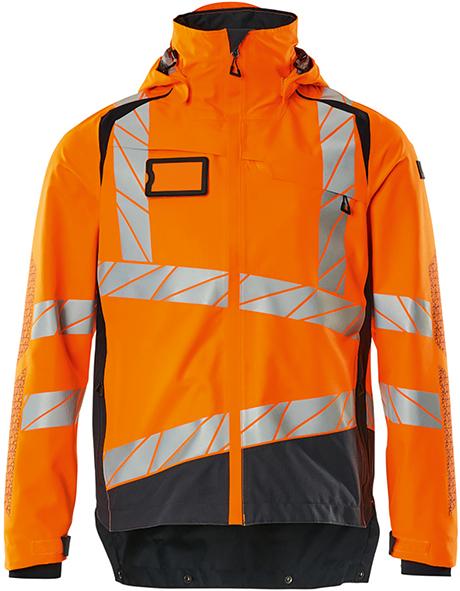 Hardshell-Jacke, warnorange/schwarzblau, XL Mascot Produktbild img1 L
