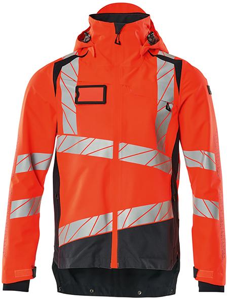 MASCOT Hardshelljacke ACCELERATE SAFE hi-vis rot/schwarzblau Gr. L Produktbild img1 L