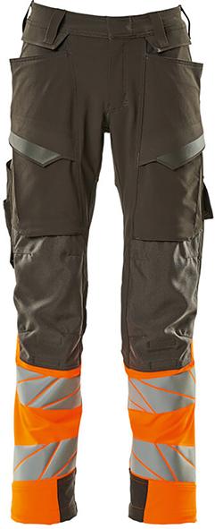 Hose mit Knietaschen, dunkelanthrazit/w-orange, 82C50 Safe Accelerate Produktbild img1 L