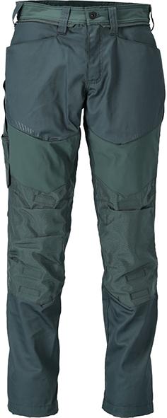 Hose mit Knietaschen, waldgrün, 90C62 Produktbild img1 L