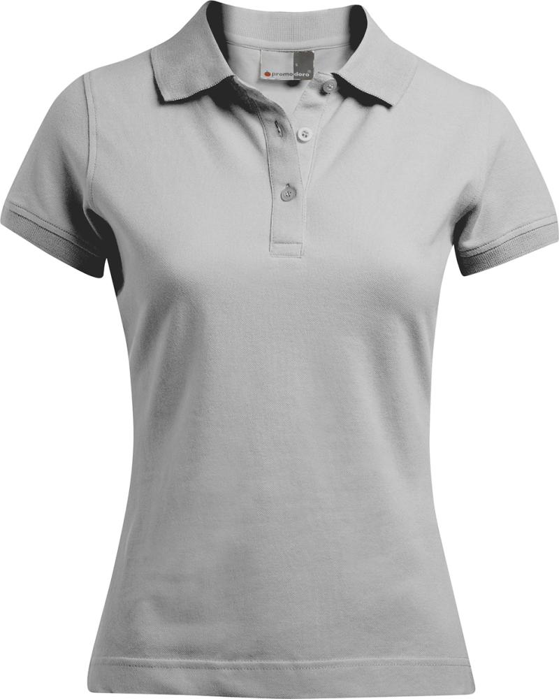 Women`s Polo 92/8 new light grey, Gr.M Produktbild img1 L