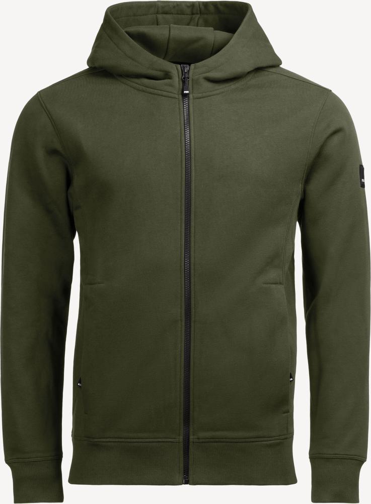 QUENTIN Hoodie Jacke, oliv, Gr.3XL Produktbild img1 L