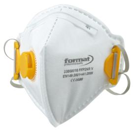 Atemschutzfaltmaske, mit Ventil, FFP2, FORMAT Produktbild
